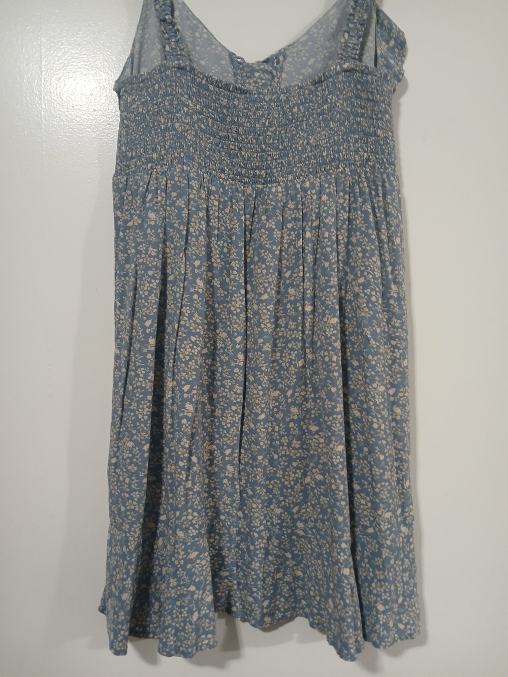American Eagle Outfitters Blue Floral Ruffle Sundress - Picture 2 of 5